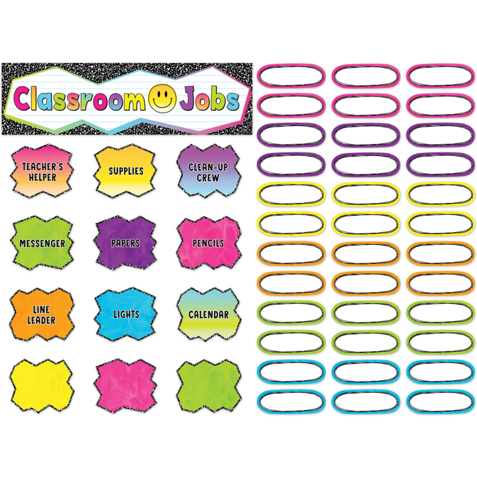 TEACHER CREATED RESOURCES Brights 4Ever Classroom Jobs Mini Bulletin Board