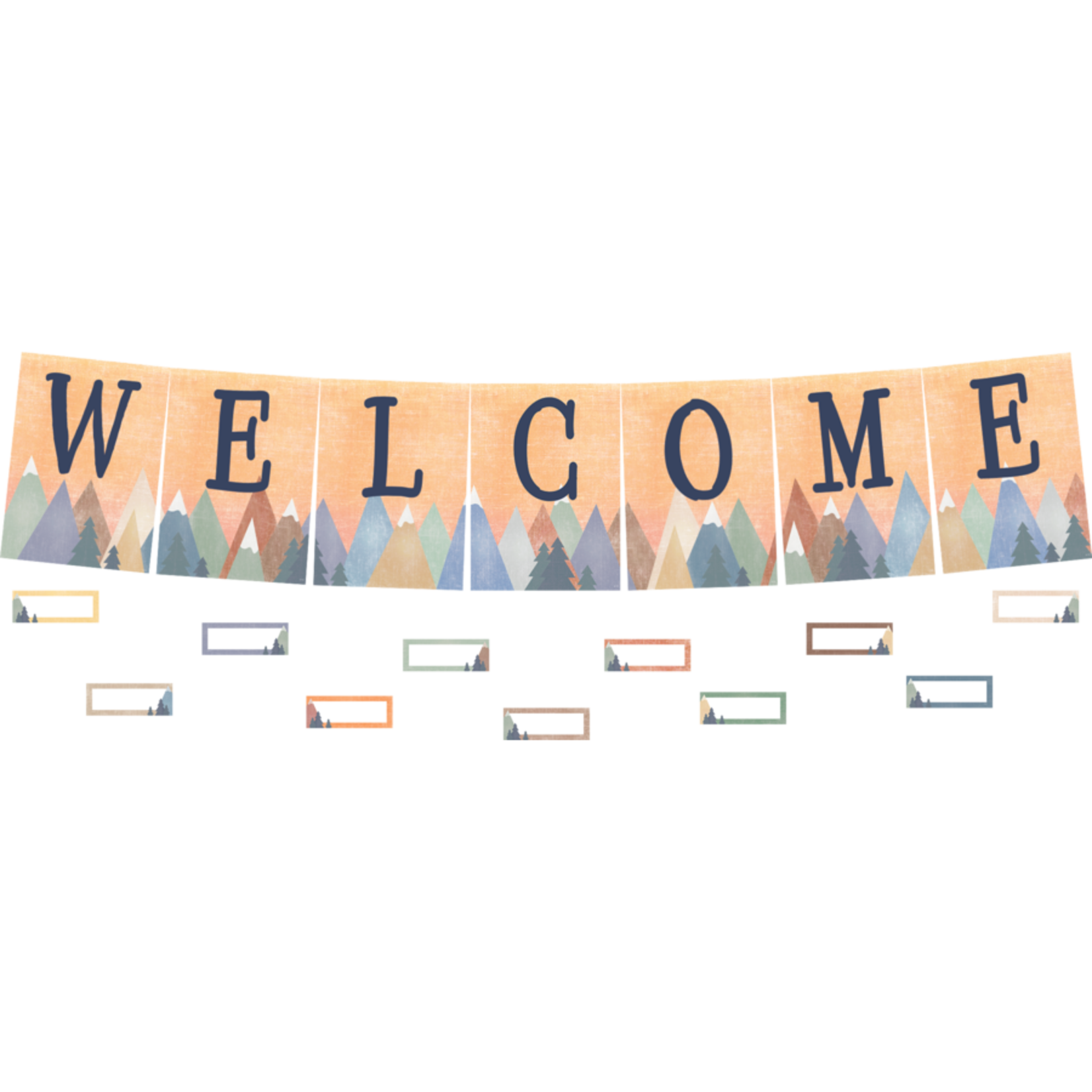 TEACHER CREATED RESOURCES Moving Mountains Welcome Bulletin Board