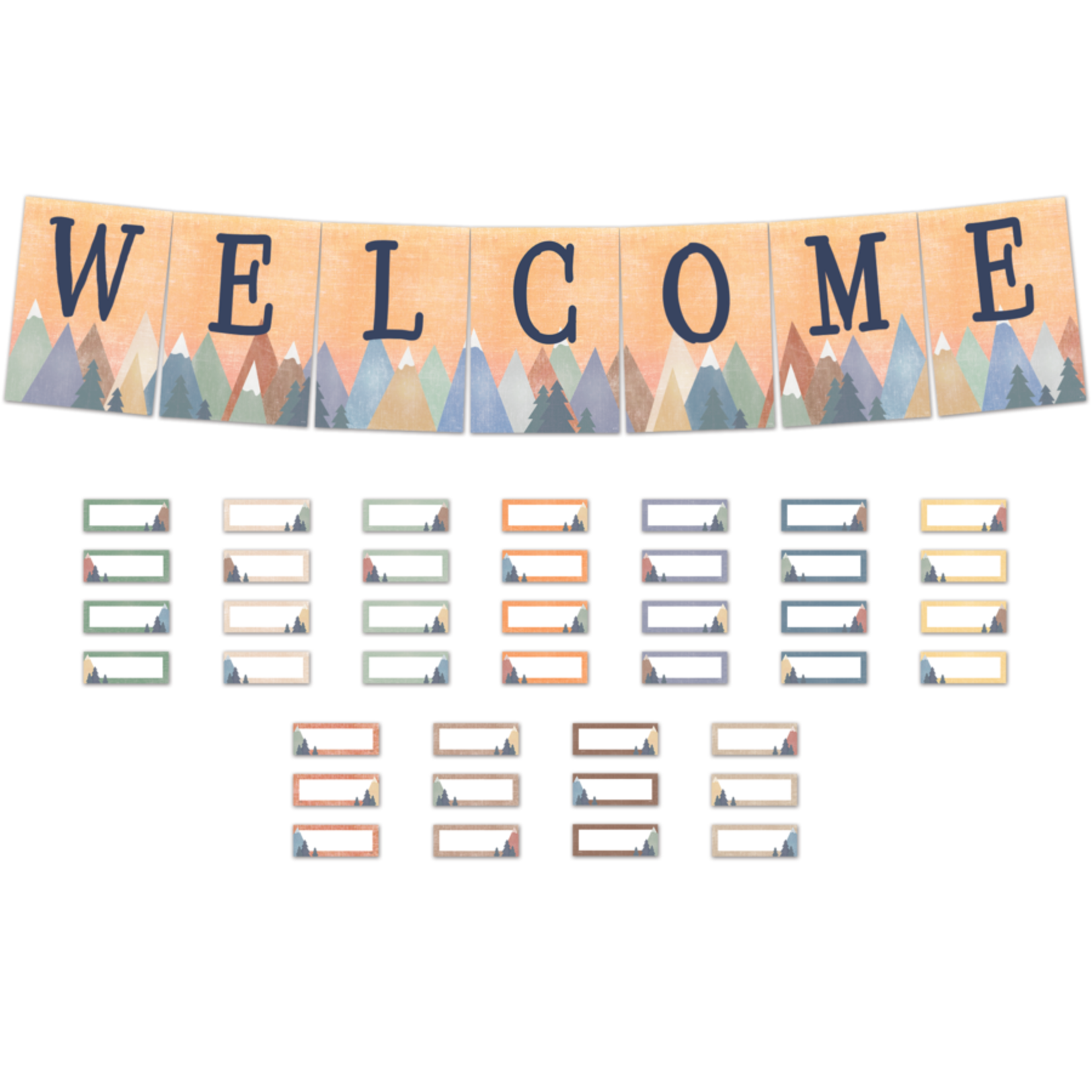 TEACHER CREATED RESOURCES Moving Mountains Welcome Bulletin Board