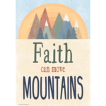 TEACHER CREATED RESOURCES Moving Mountains Faith Can Move Mountains Positive Poster