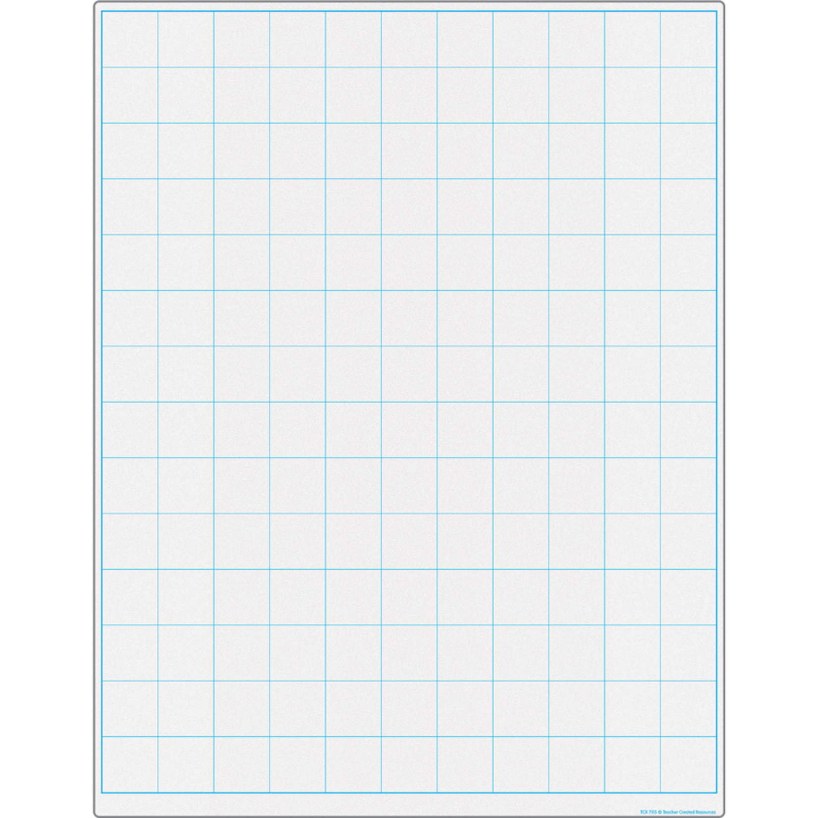 TEACHER CREATED RESOURCES Graphing Grid 1½ Inch Squares Write-On/Wipe-Off Chart