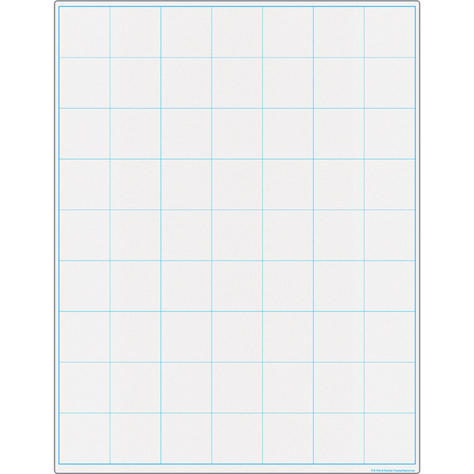 TEACHER CREATED RESOURCES Graphing Grid Large Squares Write-On/Wipe-Off Chart