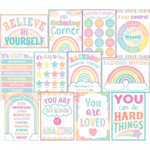 TEACHER CREATED RESOURCES Pastel Pop Calming Strategies Small Poster Pack