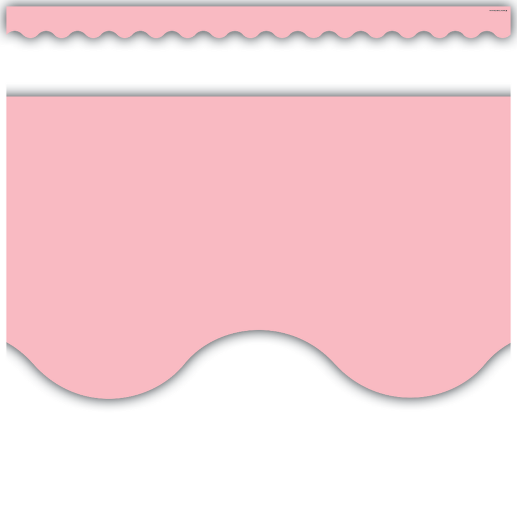 TEACHER CREATED RESOURCES Pastel Pink Scalloped Border Trim