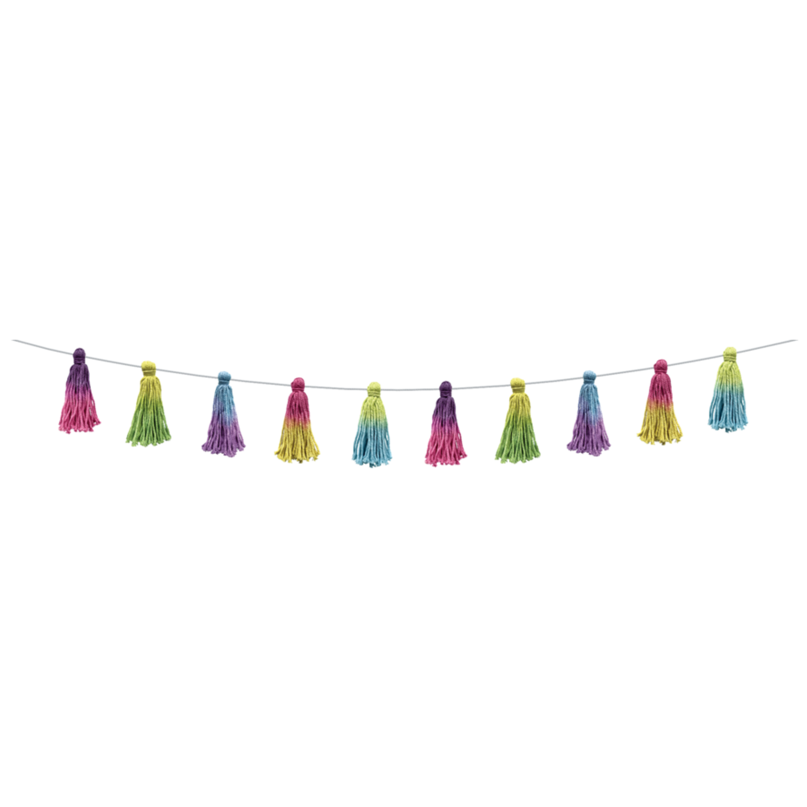 TEACHER CREATED RESOURCES Tie-Dye Tassels Garland
