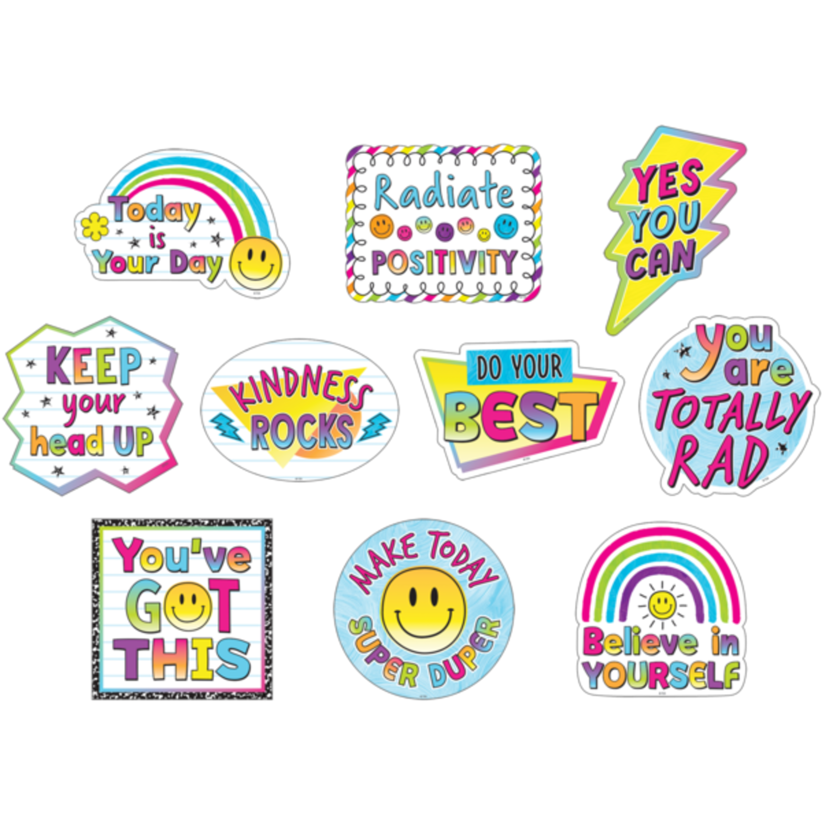 TEACHER CREATED RESOURCES Brights 4Ever Positive Sayings Accents