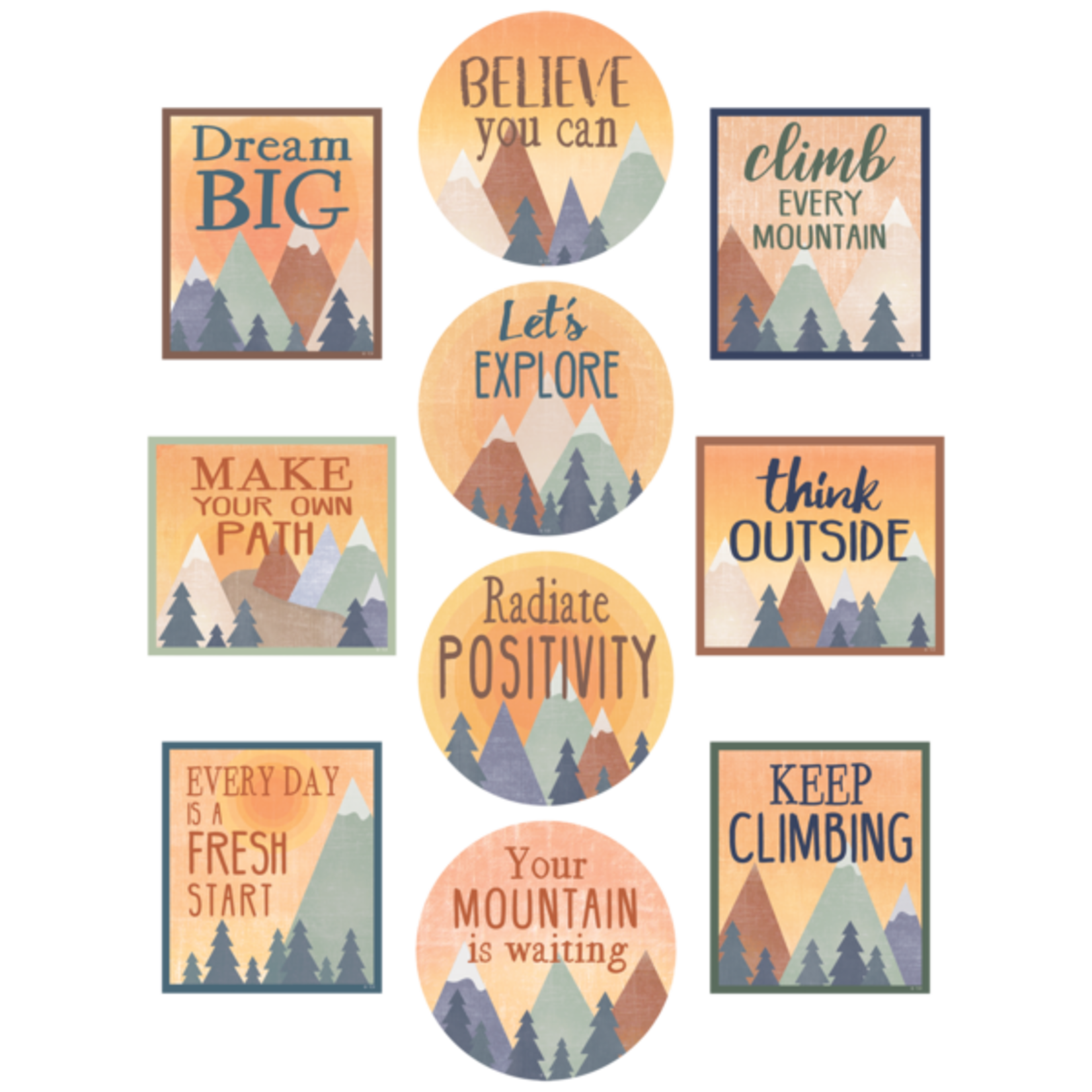 TEACHER CREATED RESOURCES Moving Mountains Positive Sayings Accents