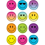 TEACHER CREATED RESOURCES Brights 4Ever Smiley Faces Mini Accents