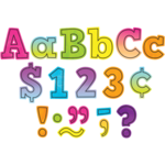 TEACHER CREATED RESOURCES Brights 4Ever Bold Block 4" Letters Combo Pack