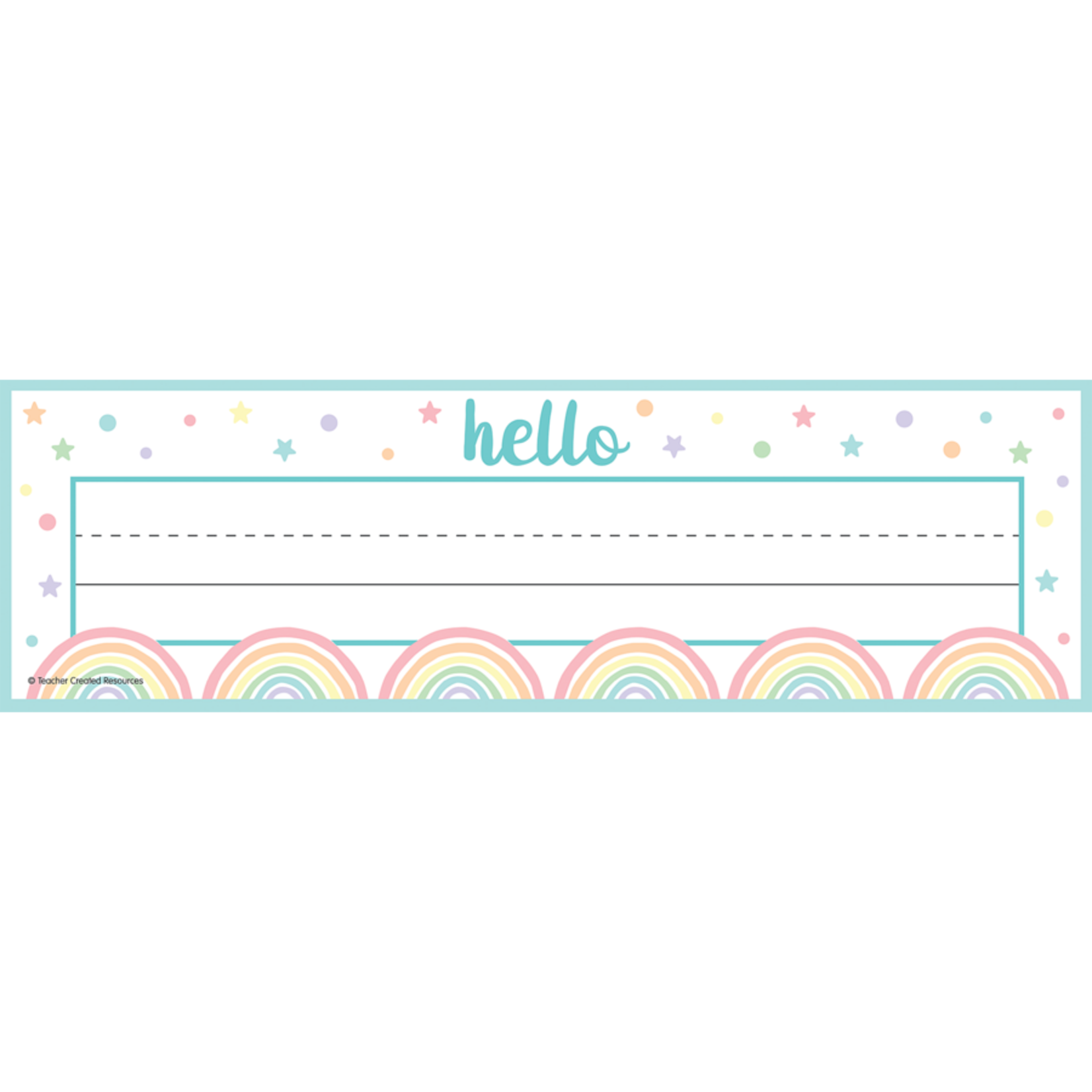 TEACHER CREATED RESOURCES Pastel Pop Flat Name Plates
