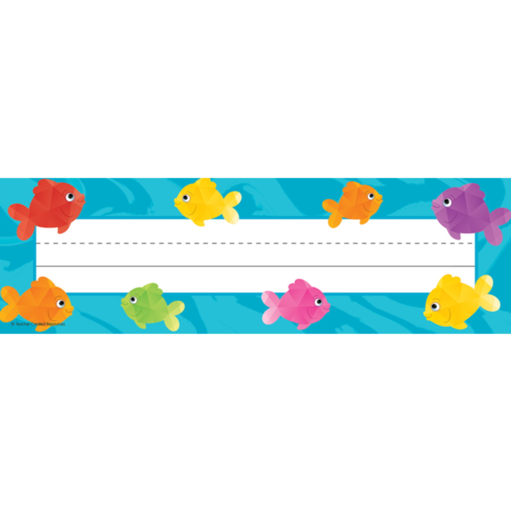 TEACHER CREATED RESOURCES Colorful Fish Flat Name Plates