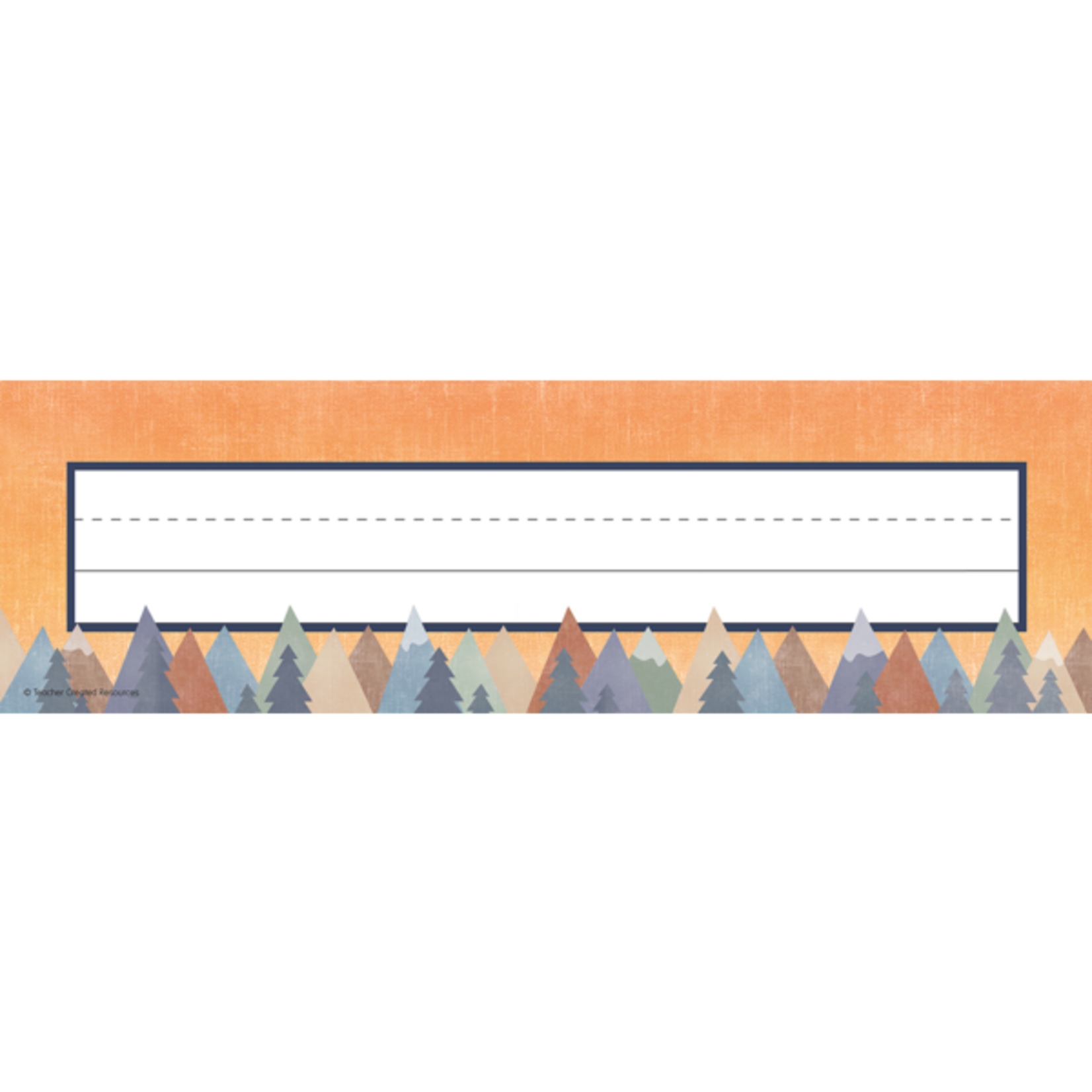 TEACHER CREATED RESOURCES Moving Mountains Flat Name Plates