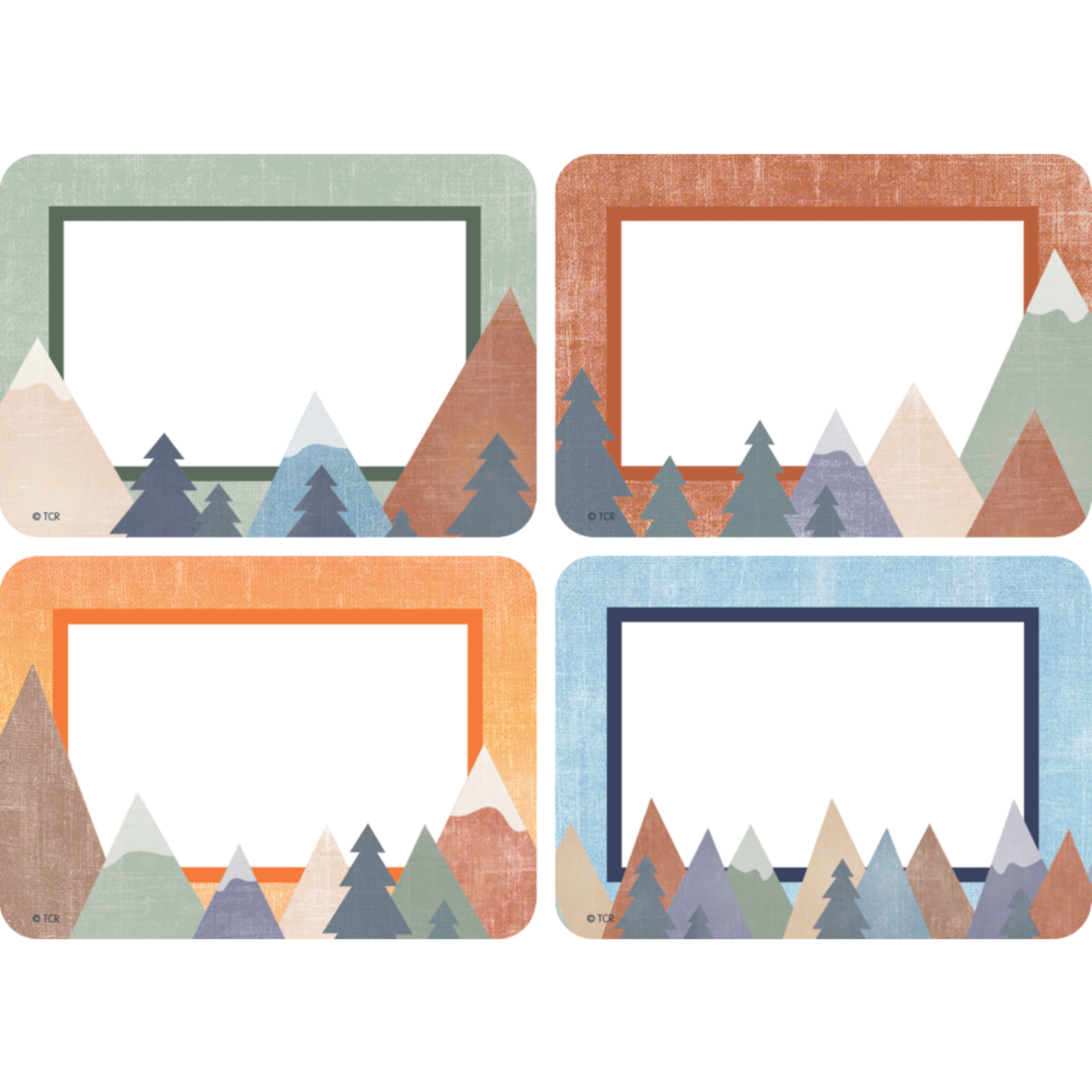TEACHER CREATED RESOURCES Moving Mountains Name Tags/Labels - Multi-Pack
