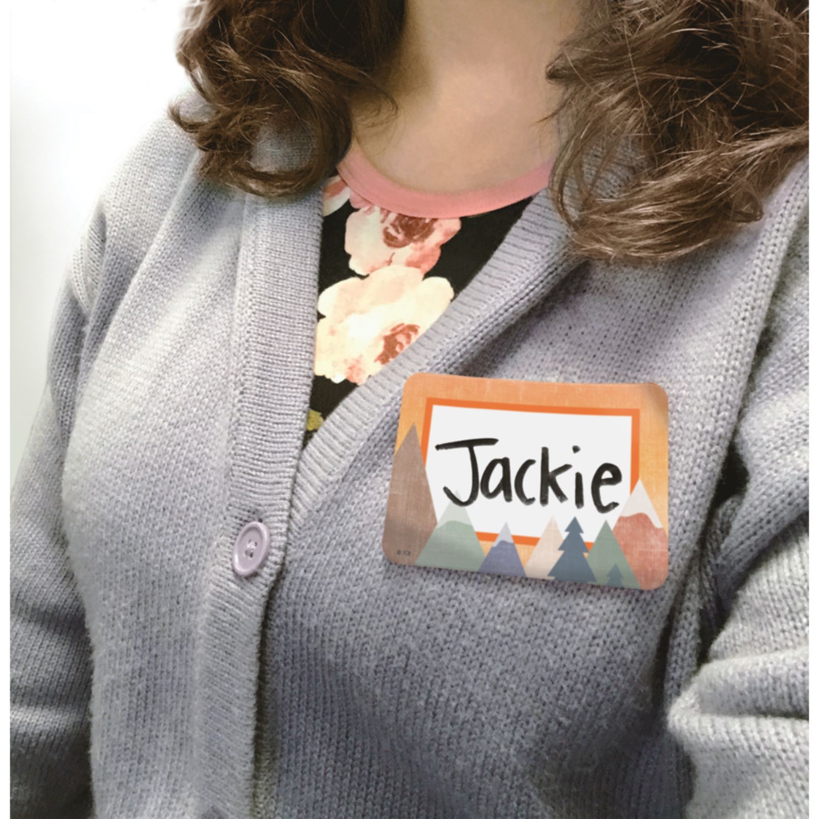 TEACHER CREATED RESOURCES Moving Mountains Name Tags/Labels - Multi-Pack