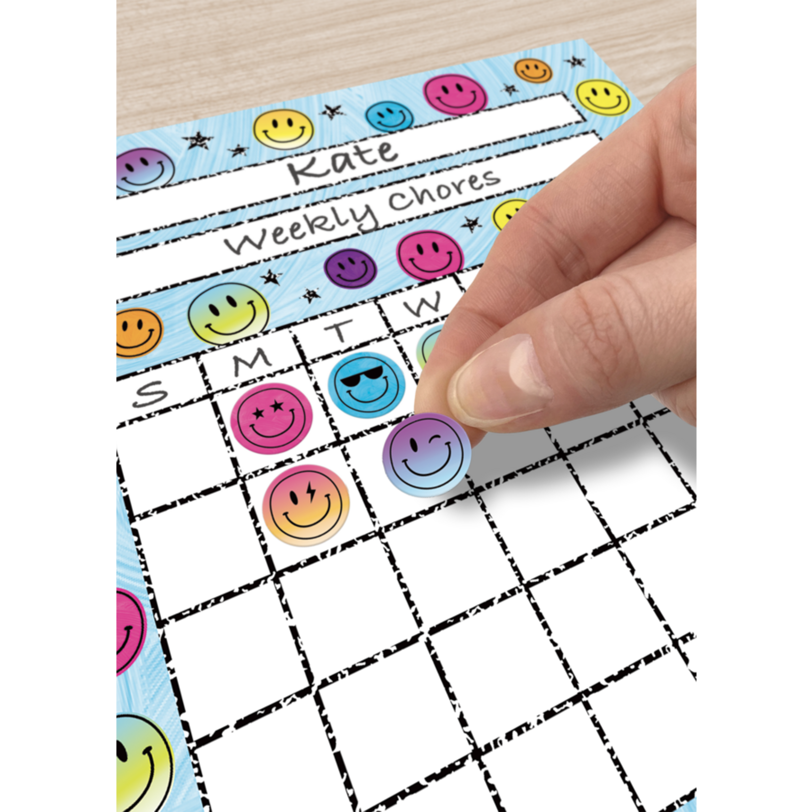 TEACHER CREATED RESOURCES Brights 4Ever Smiley Faces Mini Stickers