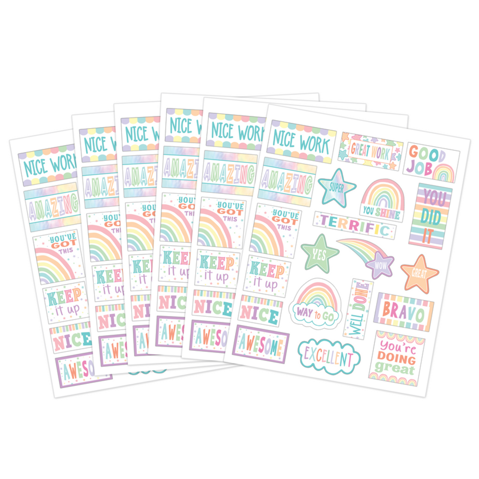 TEACHER CREATED RESOURCES Pastel Pop Stickers
