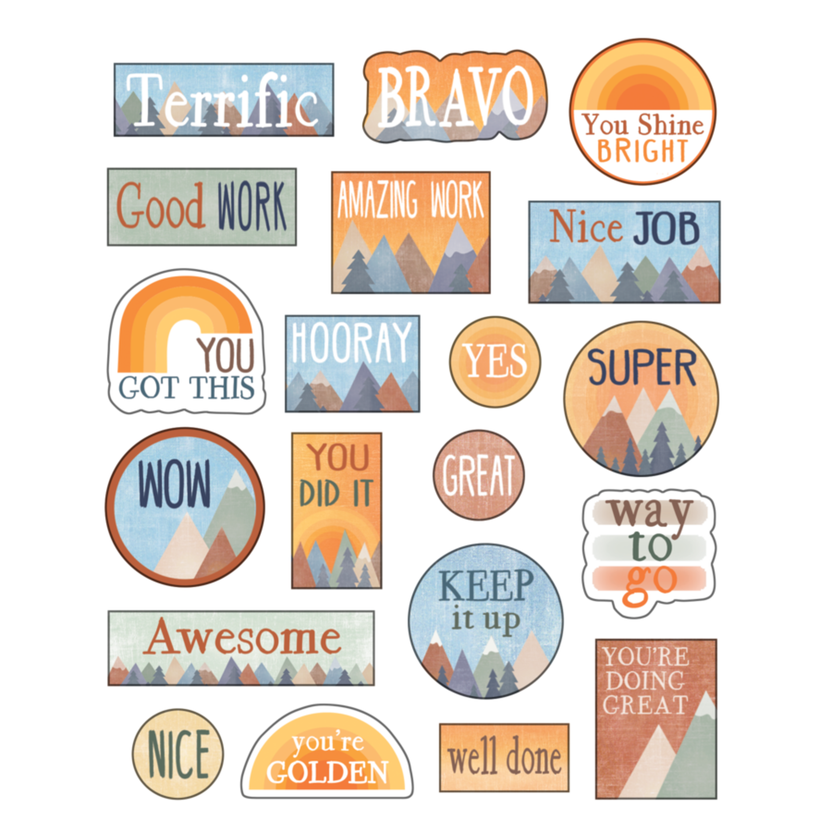 TEACHER CREATED RESOURCES Moving Mountains Stickers