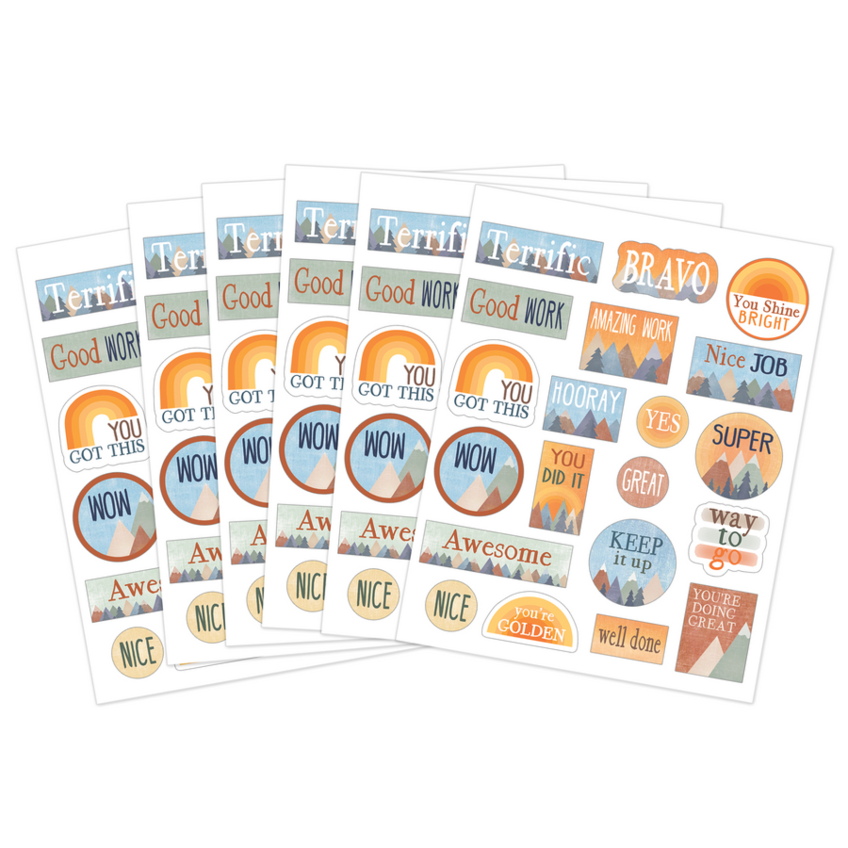 TEACHER CREATED RESOURCES Moving Mountains Stickers