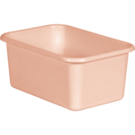 TEACHER CREATED RESOURCES Blush Small Plastic Storage Bin