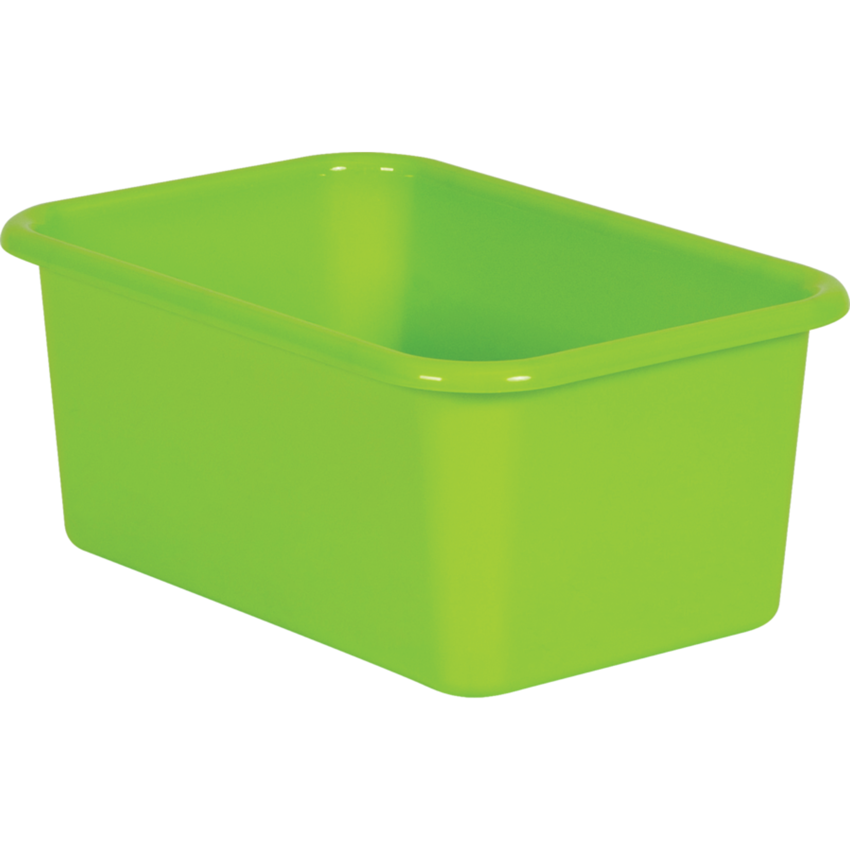 TEACHER CREATED RESOURCES Lime Small Plastic Bin