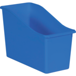 TEACHER CREATED RESOURCES Blue Plastic Book Bin