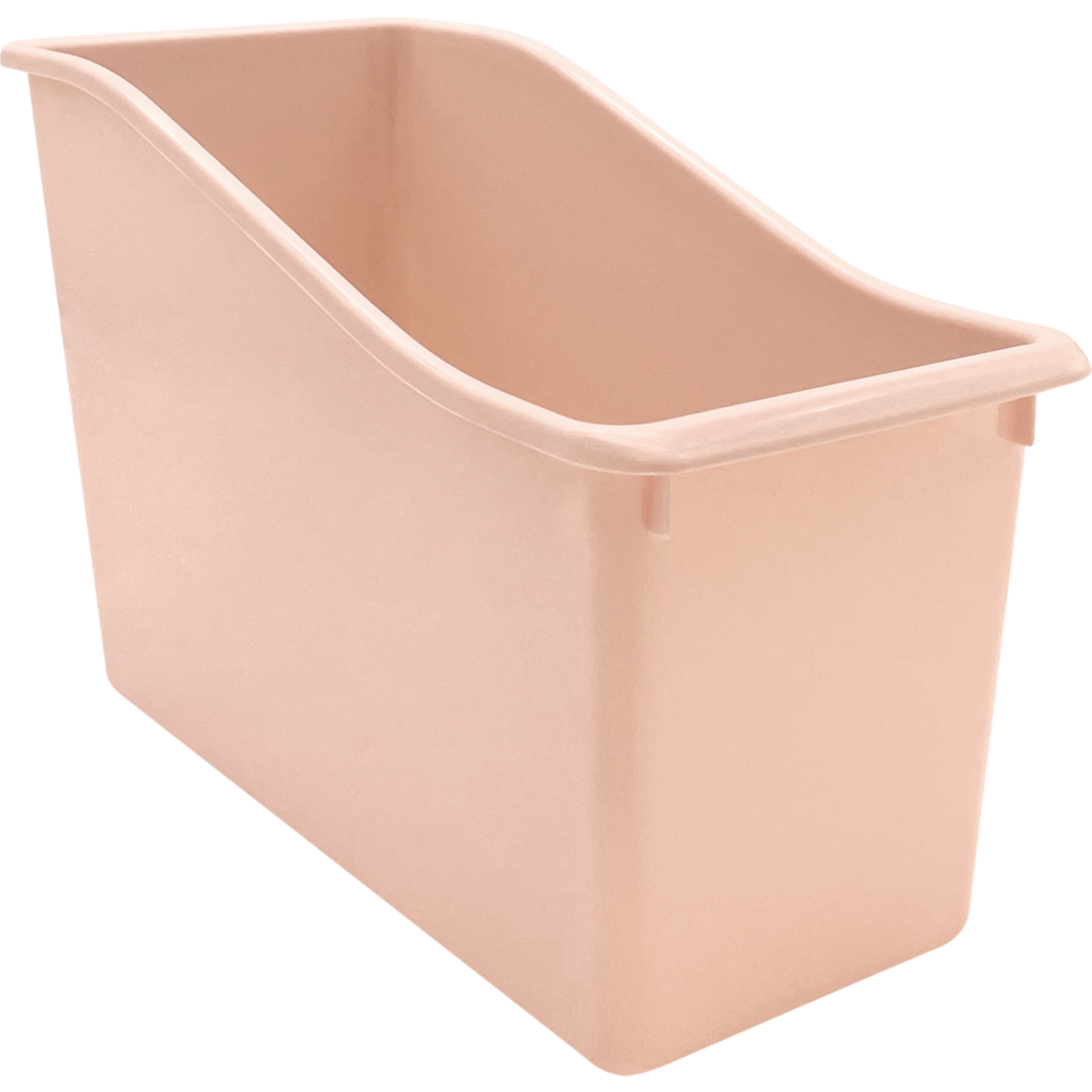 TEACHER CREATED RESOURCES Blush Plastic Book Bin