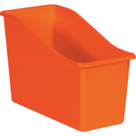 TEACHER CREATED RESOURCES Orange Plastic Book Bin