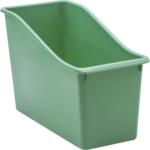 TEACHER CREATED RESOURCES Eucalyptus Green Plastic Book Bin