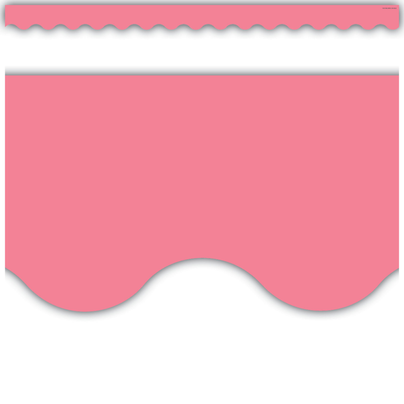 TEACHER CREATED RESOURCES Light Pink Scalloped Border Trim