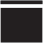 TEACHER CREATED RESOURCES Black Straight Border Trim