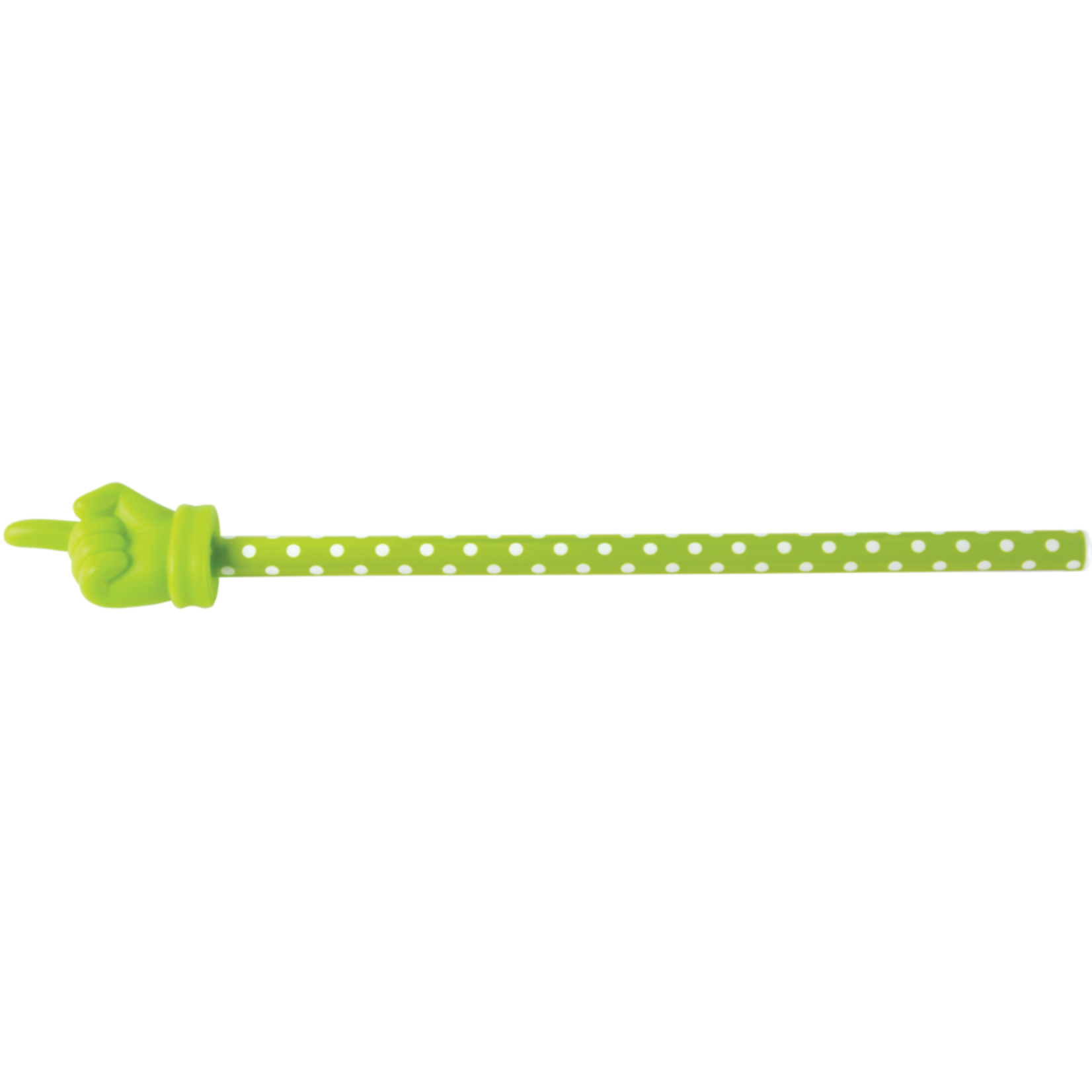 TEACHER CREATED RESOURCES Lime Polka Dots Hand Pointer