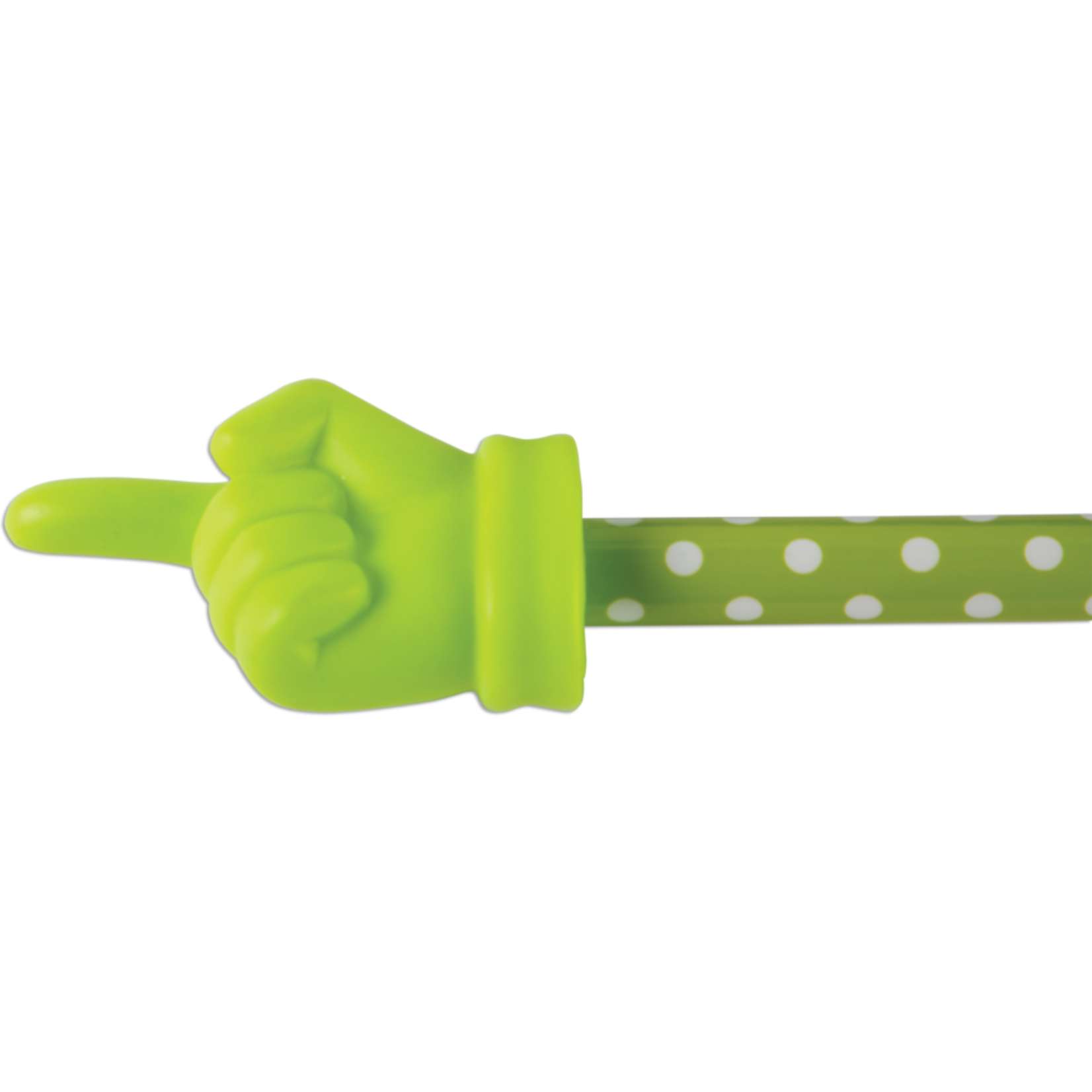 TEACHER CREATED RESOURCES Lime Polka Dots Hand Pointer