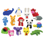 TEACHER CREATED RESOURCES Desk Pets - Animal Friends (40 pack)