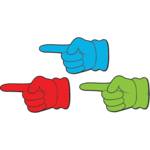 TEACHER CREATED RESOURCES Pointing Hands Magnetic Accents