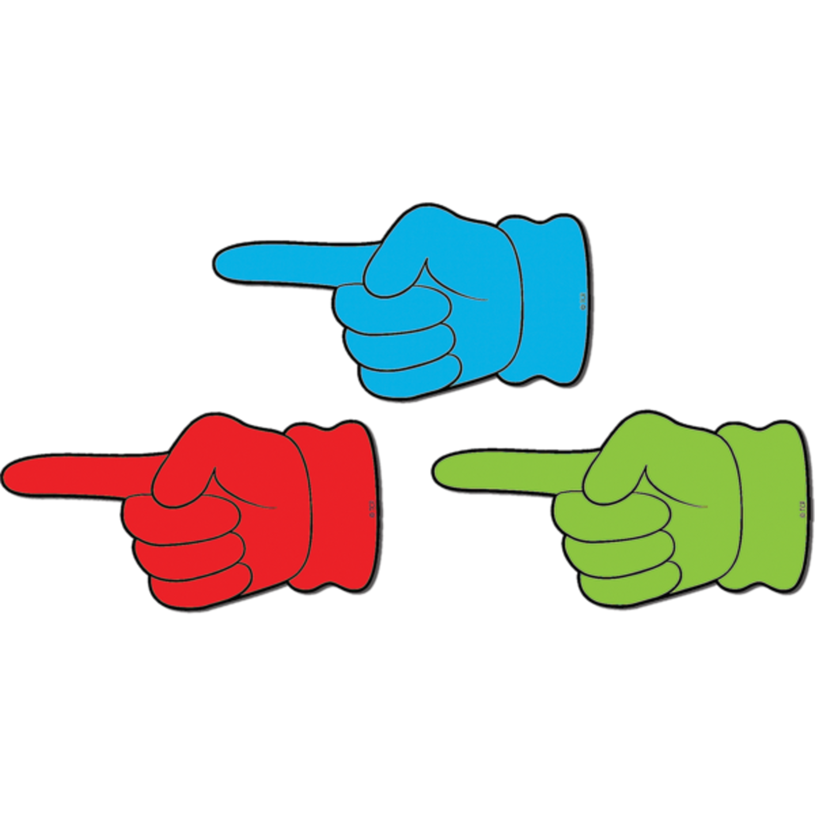 TEACHER CREATED RESOURCES Pointing Hands Magnetic Accents