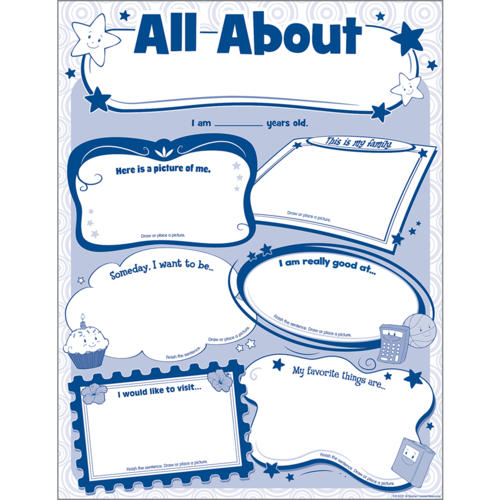 TEACHER CREATED RESOURCES All About Me Poster Pack