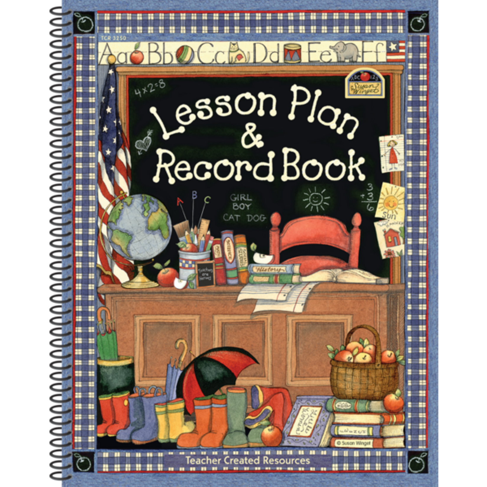 TEACHER CREATED RESOURCES Lesson Plan & Record Book from Susan Winget