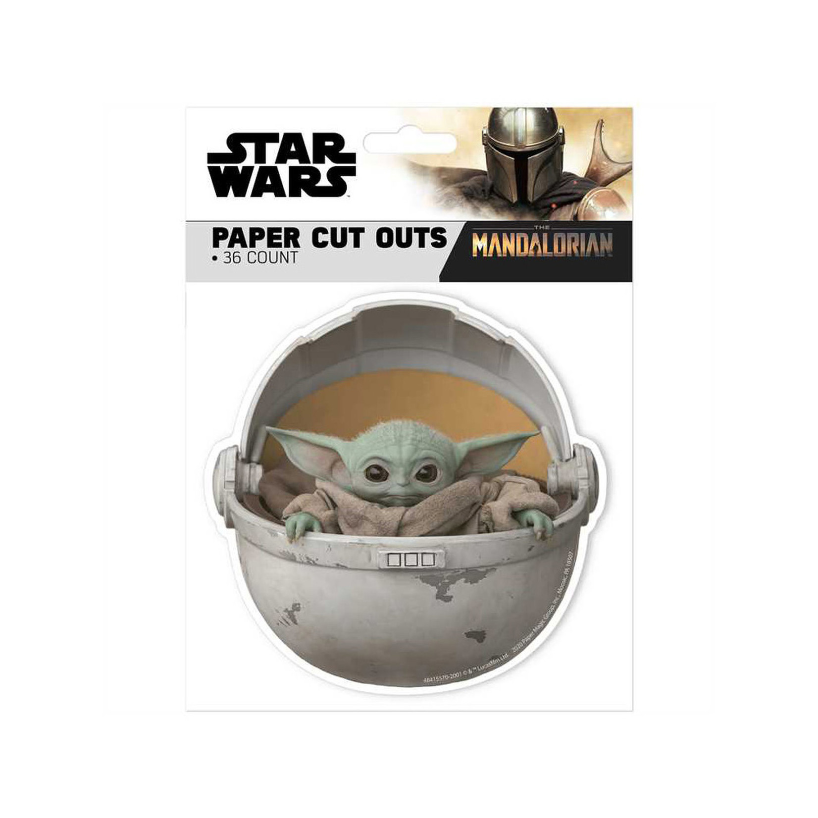 Star Wars™ The Mandalorian Paper Cut-Outs