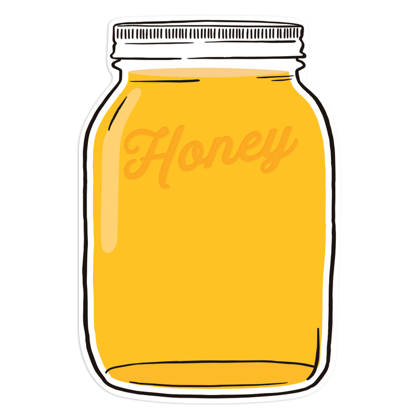 The Hive Mason Jar Paper Cut-Outs