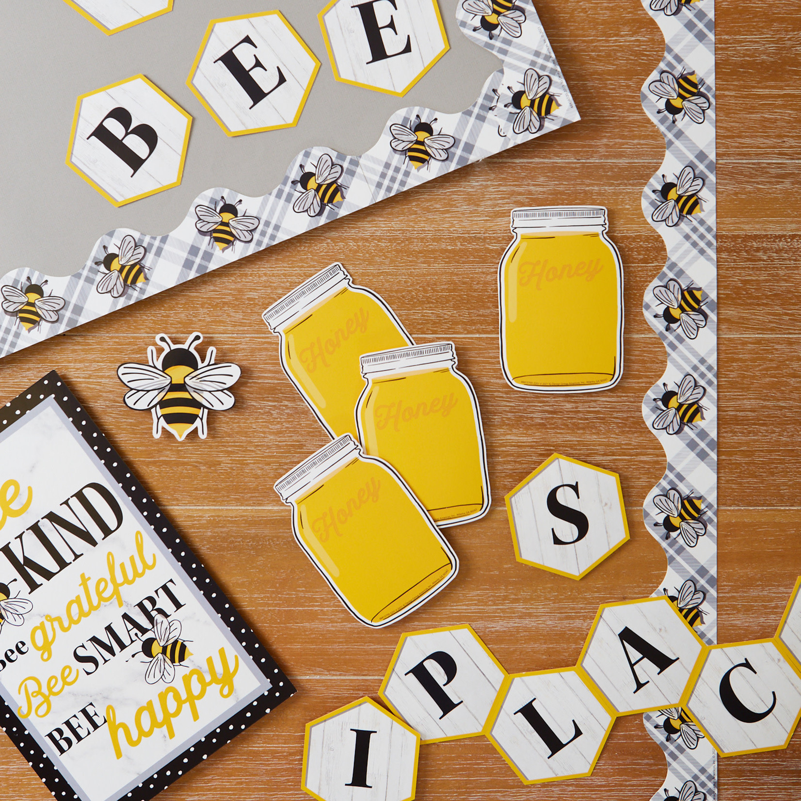 The Hive Mason Jar Paper Cut-Outs