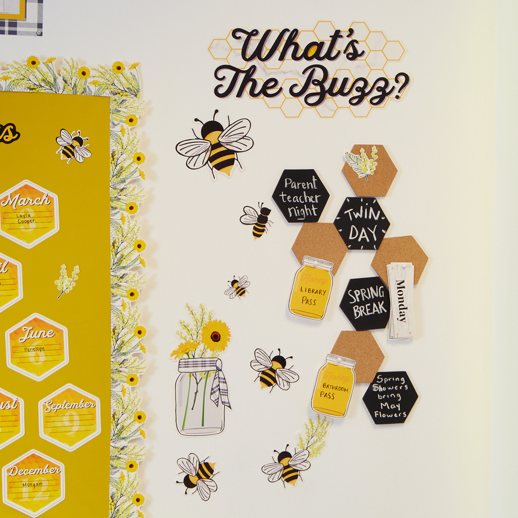 The Hive Mason Jar Paper Cut-Outs