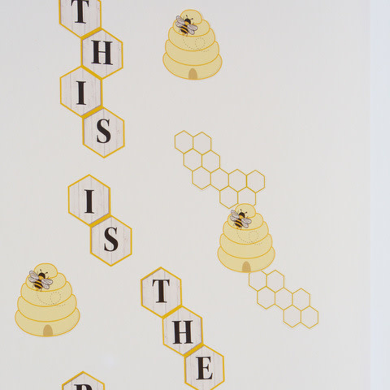The Hive Beehive Paper Cut-Outs