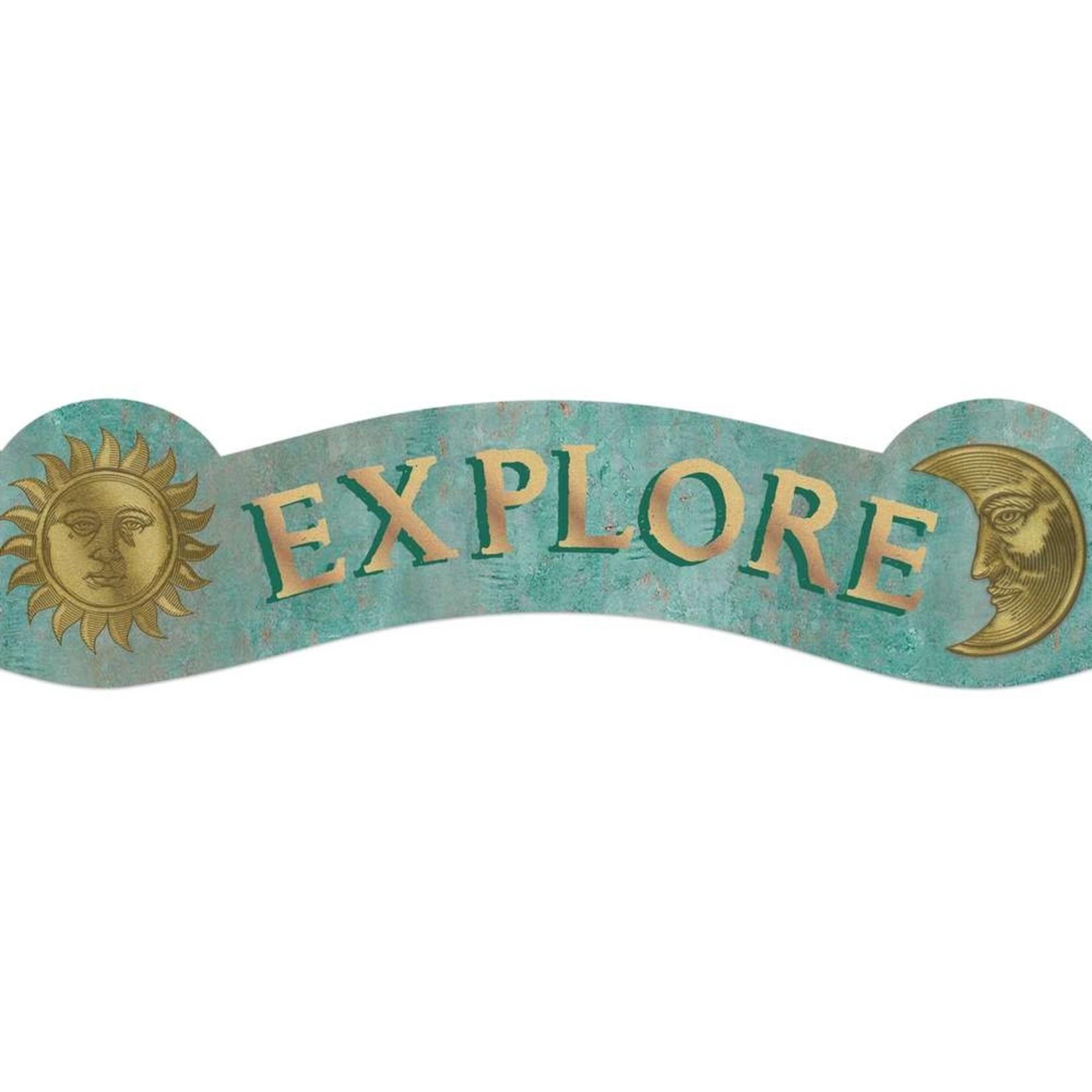 Curiosity Garden Dream Explore Create Imagine Extra Wide Deco Trim®