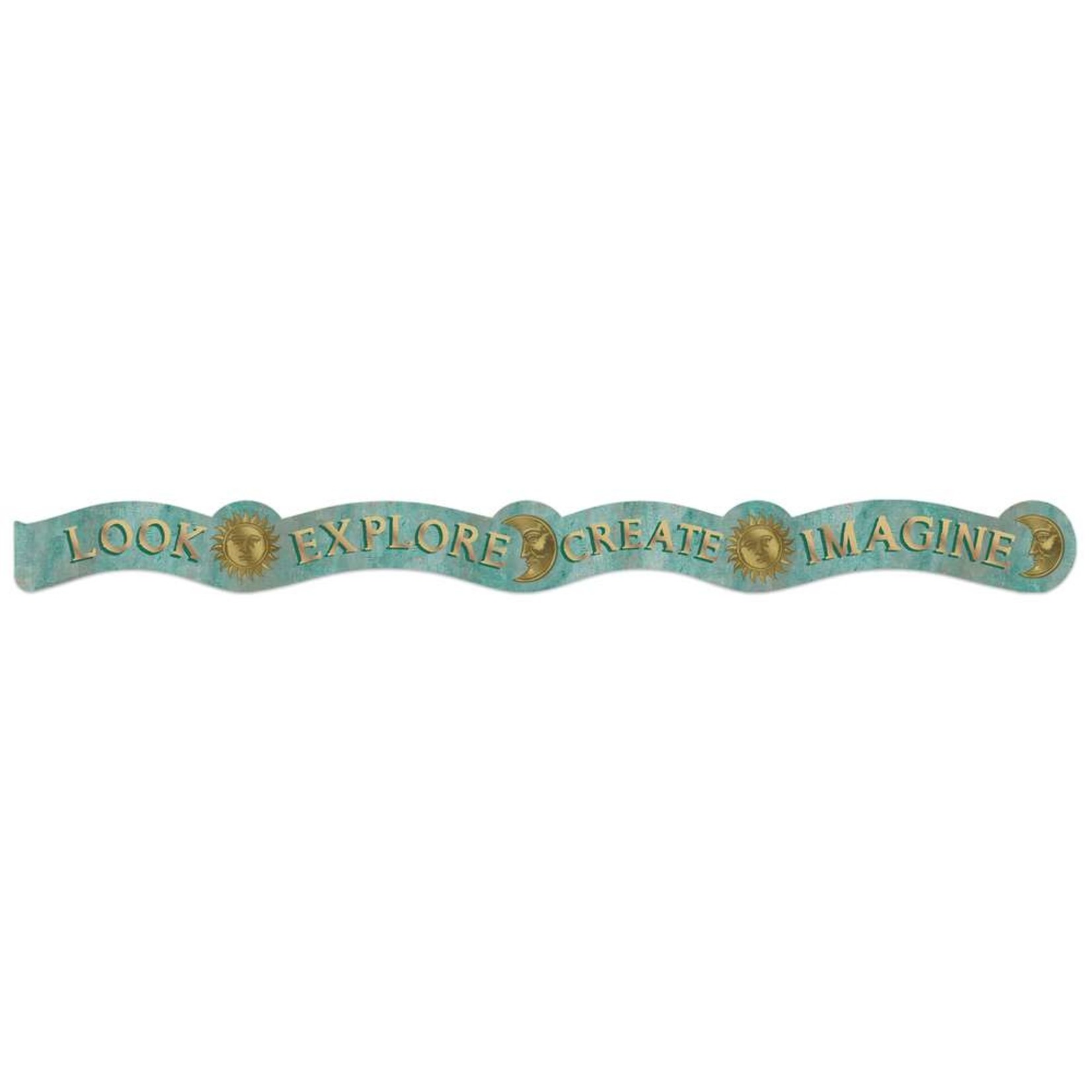 Curiosity Garden Dream Explore Create Imagine Extra Wide Deco Trim®