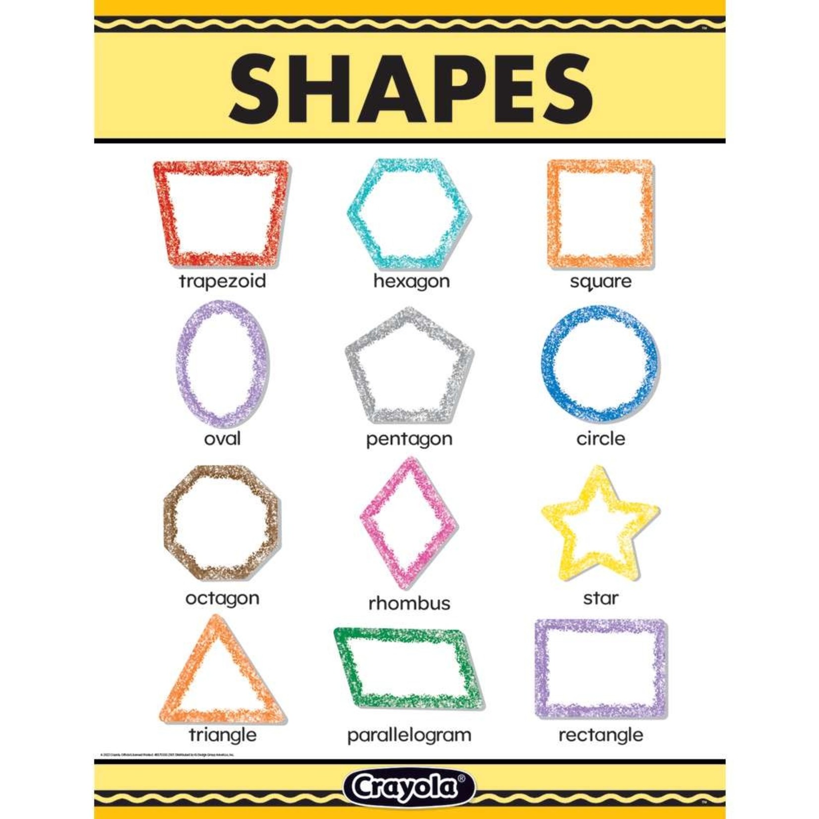 Crayola® Shapes Chart