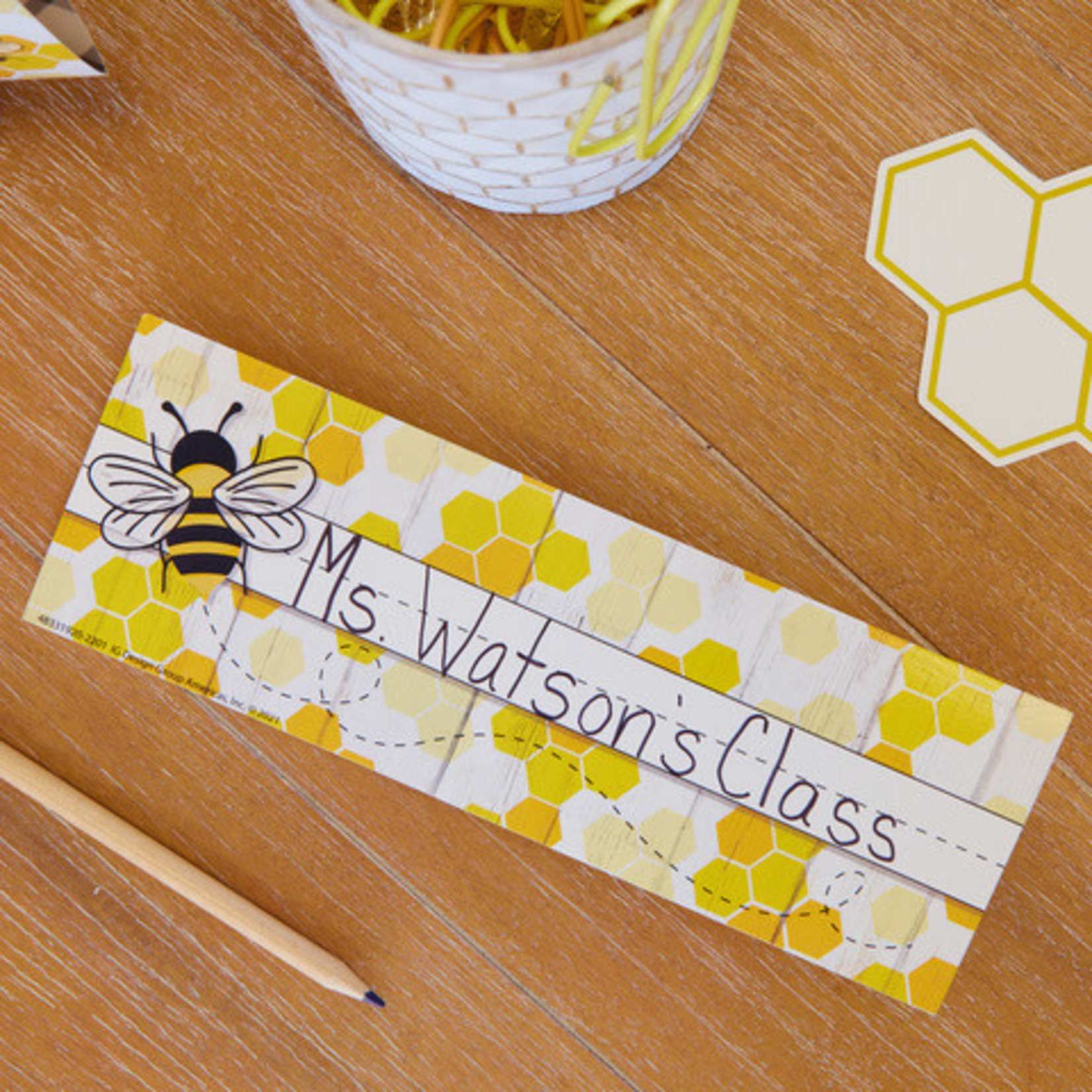 The Hive Self-Adhesive Name Plates