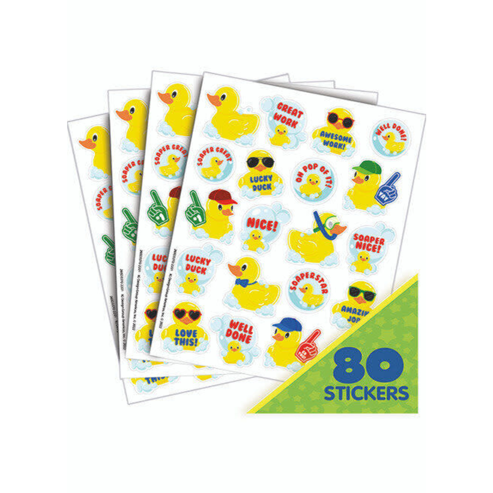 Rubber Duckies Scented Stickers