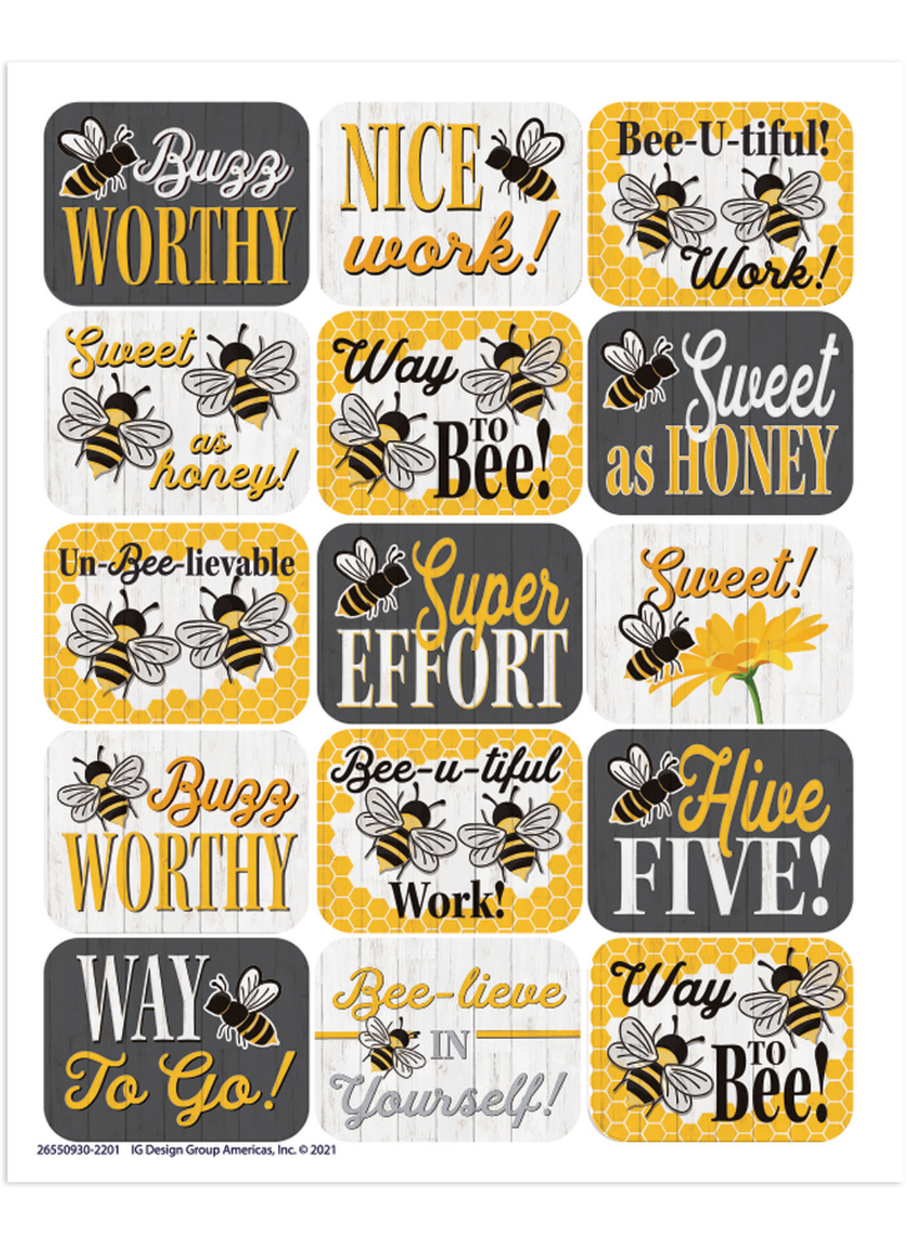 The Hive Success Stickers - Educational Outfitters