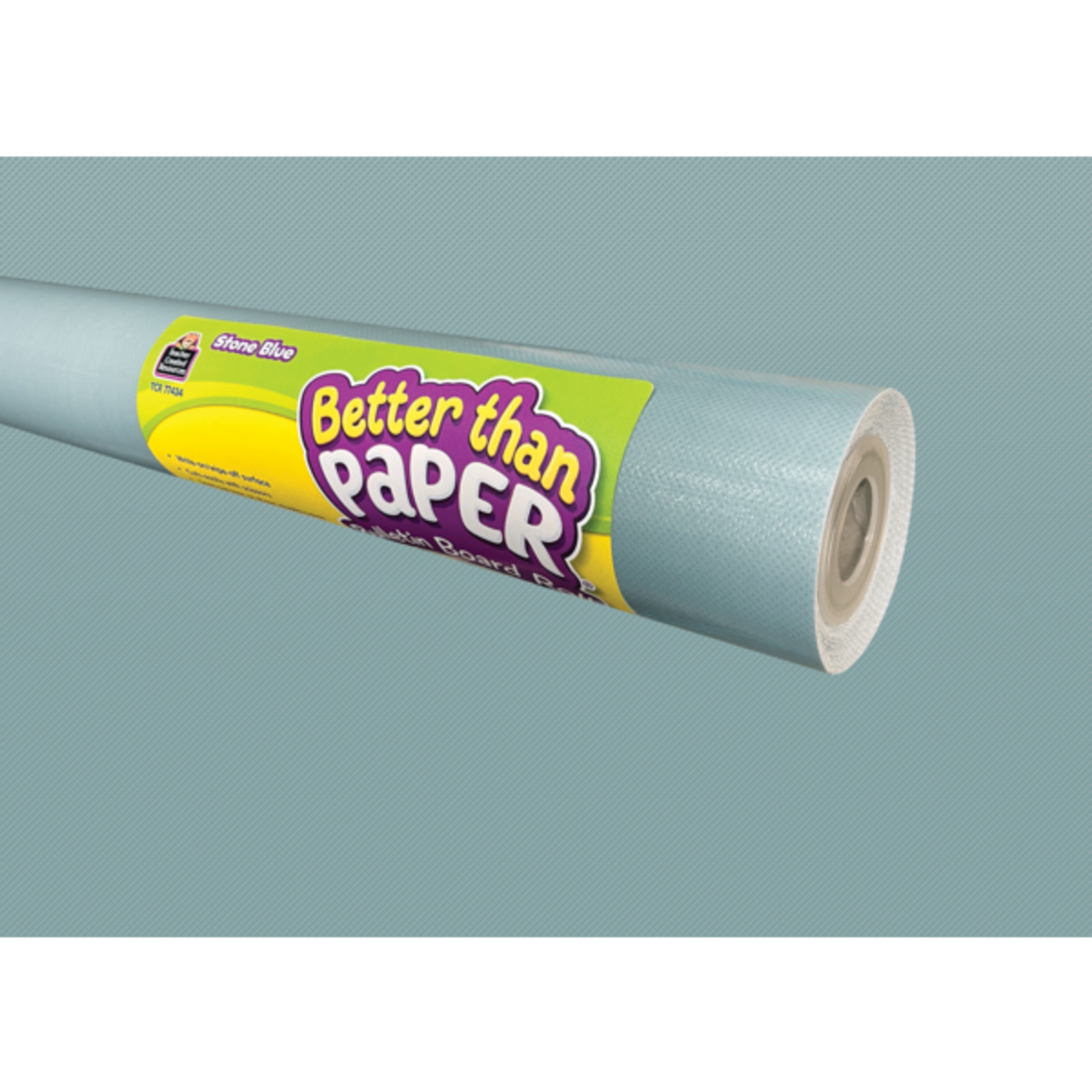 TEACHER CREATED RESOURCES Stone Blue Better Than Paper Bulletin Board Roll
