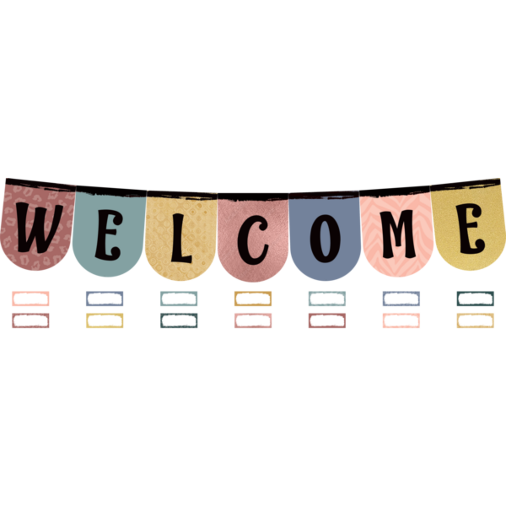 TEACHER CREATED RESOURCES Wonderfully Wild Welcome Bunting Bulletin Board